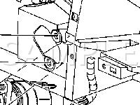 Left Center of Instrument Panel Diagram for 2002 Chevrolet Monte Carlo LS 3.4 V6 GAS