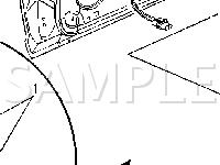Inside of Front Passenger Door Diagram for 2002 Chevrolet Monte Carlo LS 3.4 V6 GAS