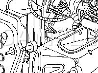 Top Left Center of Instrument Panel Diagram for 2002 Chevrolet Monte Carlo SS 3.8 V6 GAS