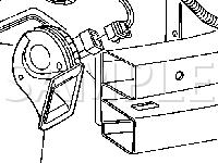 Lower Right Side of Engine Compartment Diagram for 2002 Pontiac Montana  3.4 V6 GAS