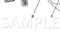 IP Assembly Components Diagram for 2002 Chevrolet Prizm  1.8 L4 GAS
