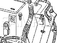 Battery Cable And Grounding Point Diagram for 2002 Buick Regal GS 3.8 V6 GAS