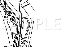 Right Front Frame Rail Behind Front Bumper Diagram for 2002 Buick Regal LS 3.8 V6 GAS