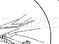Lower Left Side Of Steering Column Diagram for 2002 Buick Regal GS 3.8 V6 GAS