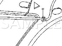 Front Windshield Antenna Diagram for 2002 Buick Regal GS 3.8 V6 GAS