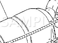 Behind Engine, Under Vehicle Diagram for 2002 Buick Rendezvous  3.4 V6 GAS