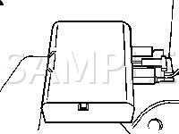 Keyless Entry Component Views Diagram for 2002 Buick Rendezvous  3.4 V6 GAS