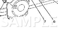 Front Passenger Door Diagram for 2002 Chevrolet S10 Pickup  2.2 L4 FLEX