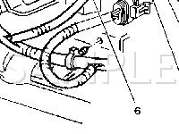 Ignition Coil, Ignition Control Module, Manifold Absolute Pressure Sensor, Throttle Body and Evaporative Emission Canister Purge Solenoid Diagram for 2002 Chevrolet S10 Pickup  4.3 V6 GAS