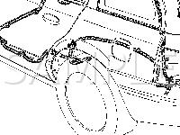 Wiper/Washer Component Views Diagram for 2002 Saturn SC Series  1.9 L4 GAS