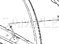 Rear Defogger Details, Swing Out Window Diagram for 2002 GMC Savana 2500  4.3 V6 GAS