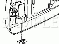 Power Door Lock Switch, RR Diagram for 2002 GMC Savana 2500  5.7 V8 GAS