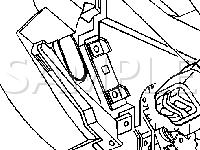 Right Side Under the IP Diagram for 2002 Cadillac Seville SLS 4.6 V8 GAS