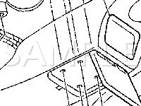 Overhead Console w/ U32 Diagram for 2002 Oldsmobile Silhouette  3.4 V6 GAS