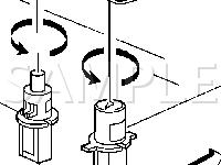 Security Indicator Lamp Diagram for 2002 Oldsmobile Silhouette  3.4 V6 GAS