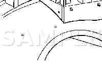 Fuse Block-Underhood Connectors Diagram for 2002 Chevrolet Silverado 1500  4.3 V6 GAS