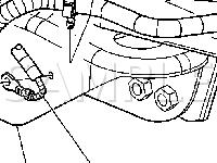Lower LF of the Radiator Support Components Diagram for 2002 Chevrolet Suburban 1500  5.3 V8 GAS