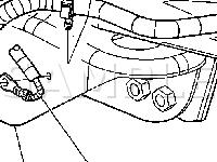 Lower LF of the Radiator Support Components Diagram for 2002 Chevrolet Tahoe  4.8 V8 GAS