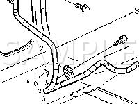 Driver Side B Pillar Wiring Diagram for 2002 Chevrolet Tahoe  5.3 V8 GAS