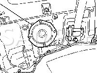 Left Rear Speaker Diagram for 2002 Chevrolet Tracker  2.0 L4 GAS
