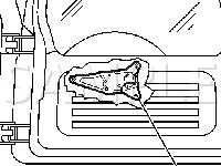 Rear Wiper Motor Diagram for 2002 Chevrolet Tracker  2.0 L4 GAS