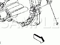 Transfer Case Harness Routing Diagram for 2002 GMC Yukon XL 1500  5.3 V8 FLEX
