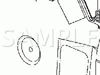 Upper Left of the I/P Components Diagram for 2002 GMC Yukon XL 1500  5.3 V8 FLEX