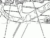 Behind the Upper Right Side of the I/P Components Diagram for 2002 GMC Yukon Denali XL 6.0 V8 GAS