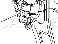 I/P Wiring To Front Passenger Door Diagram for 2003 Chevrolet Astro  4.3 V6 GAS