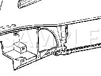 Keyless Entry Component Views Diagram for 2003 Chevrolet Astro  4.3 V6 GAS