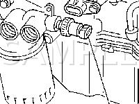 Front Of The Engine Diagram for 2003 Oldsmobile Aurora  4.0 V8 GAS