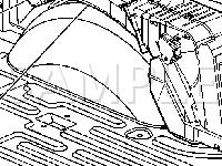 HVAC Module Rear Auxiliary Diagram for 2003 Chevrolet Avalanche 2500  8.1 V8 GAS