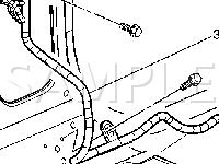 Driver Side B-Pillar Wiring Diagram for 2003 Chevrolet Avalanche 2500  8.1 V8 GAS
