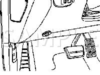 Rear Compartment Lid Release Switch Diagram for 2003 Chevrolet Cavalier  2.2 L4 BI-FUEL