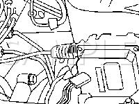 Left Rear Of The Engine Compartment Diagram for 2003 Cadillac Deville DTS 4.6 V8 GAS