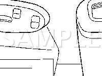 Left Front Seat, On The Left Side Of The Seat Cushion Diagram for 2003 Cadillac Deville DTS 4.6 V8 GAS