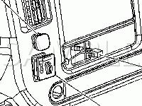 Center Of The Instrument Panel Diagram for 2003 Chevrolet Express 1500  4.3 V6 GAS