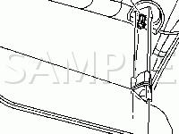Upper Right Front Of The Passenger Compartment Diagram for 2003 GMC Savana 2500  4.3 V6 GAS