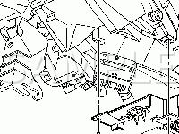 Lower Left Of The Instrument Panel Diagram for 2003 GMC Savana 1500  4.3 V6 GAS