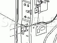 Right Sliding Door Diagram for 2003 Chevrolet Express 1500  4.3 V6 GAS