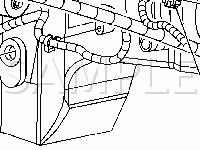 Right Side Of The Engine Diagram for 2003 GMC Savana 2500  4.8 V8 GAS