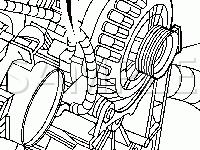 Upper Front Of Engine Diagram for 2003 Chevrolet Express 2500  6.0 V8 GAS