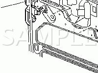 Left Side Door Components Diagram for 2003 GMC Savana 3500  6.0 V8 GAS