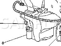 Right Front of Vehicle Diagram for 2003 Chevrolet Impala LS 3.8 V6 GAS