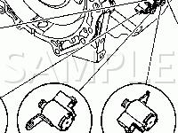 Automatic Transmission Electronic Components Diagram for 2003 Saturn ION  2.2 L4 GAS