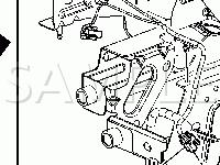 Instrument Panel Diagram for 2003 Saturn ION  2.2 L4 GAS
