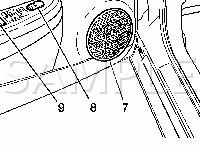 Door Components Diagram for 2003 Saturn ION  2.2 L4 GAS
