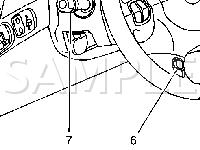 Accessory Controls Diagram for 2003 Buick Lesabre Custom 3.8 V6 GAS