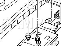 Below Package Shelf Diagram for 2003 Chevrolet Monte Carlo LS 3.4 V6 GAS