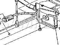 Underneath Rear of Vehicle Diagram for 2003 Pontiac Montana  3.4 V6 GAS